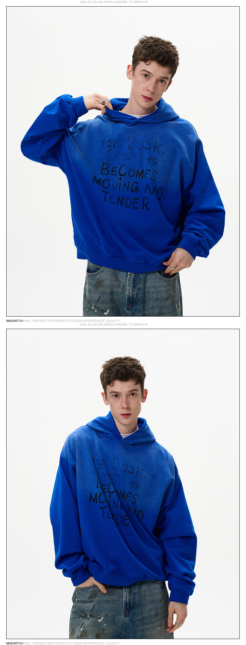MADWITCH VIBE WASHED SWEATSHIRT #27236