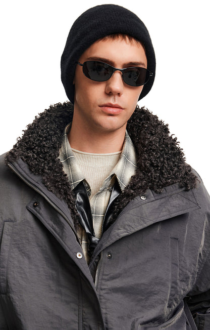 MADWITCH SHEARLING PUFF COAT #8815A285