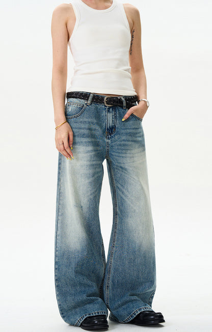 MADWITCH LOOSE WASHED JEANS #CK9375