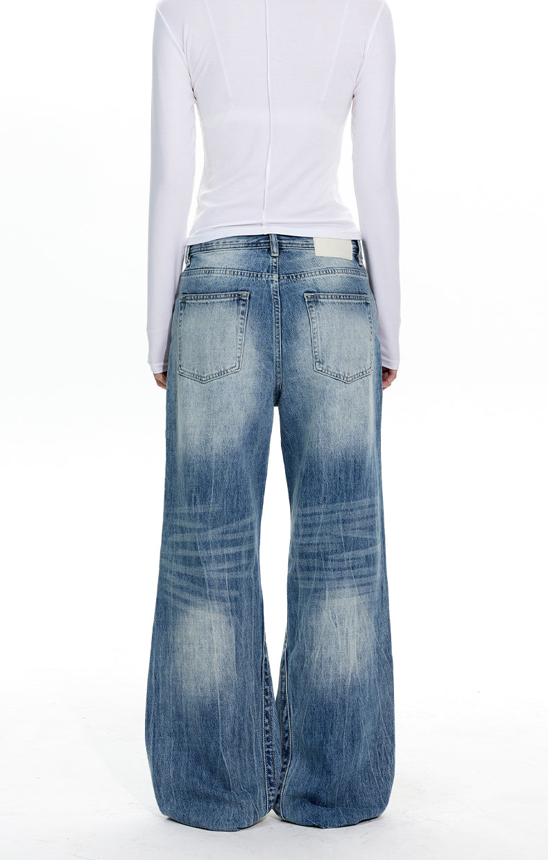 MADWITCH LIGHTNING WASH FLARE JEANS #CN5561