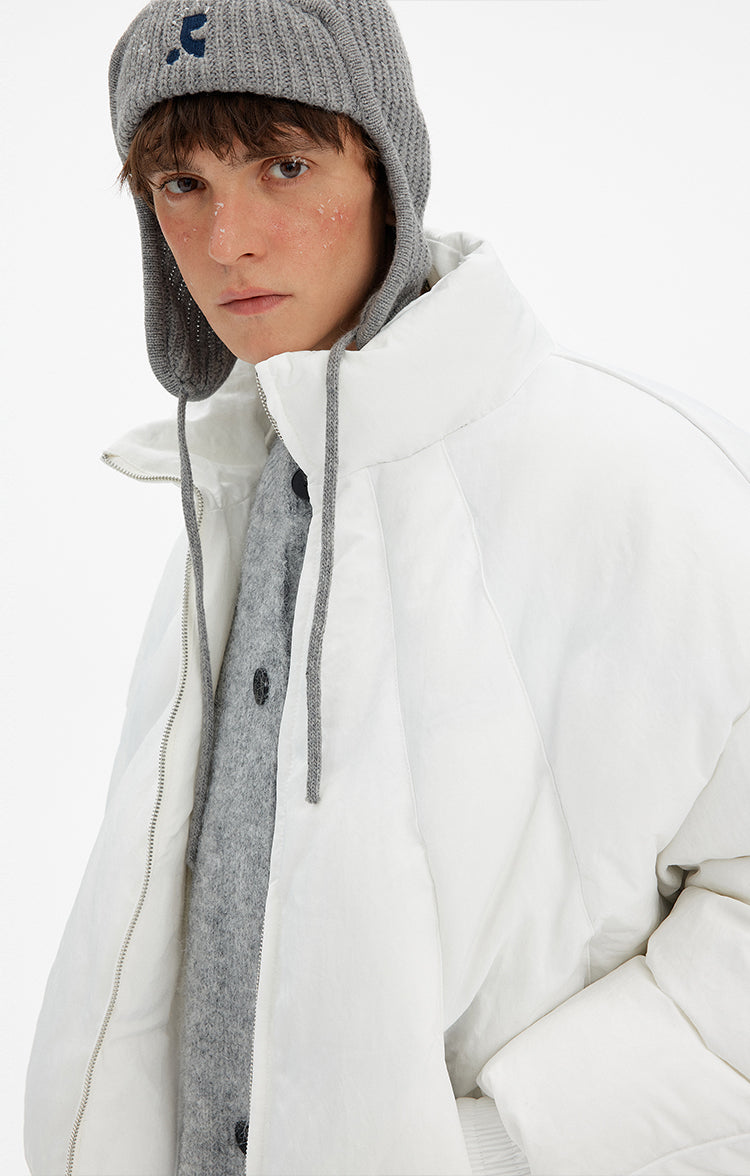 MADWITCH ATMOSPHERIC WHITE PUFFER JACKET #AW25115