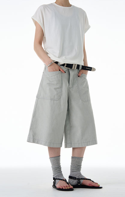 MADWITCH REVERSIBLE CASUAL SHORTS #DR3165