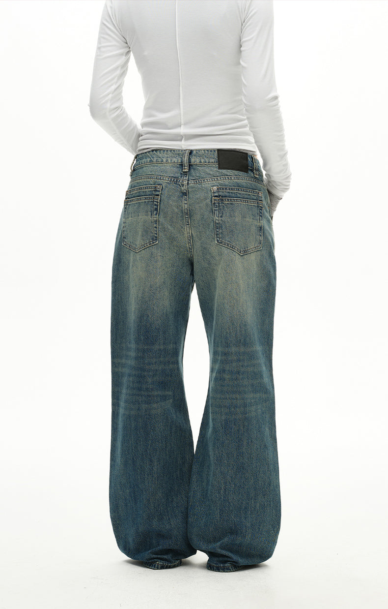 MADWITCH VINTAGE STRAIGHT DENIM #CK5525