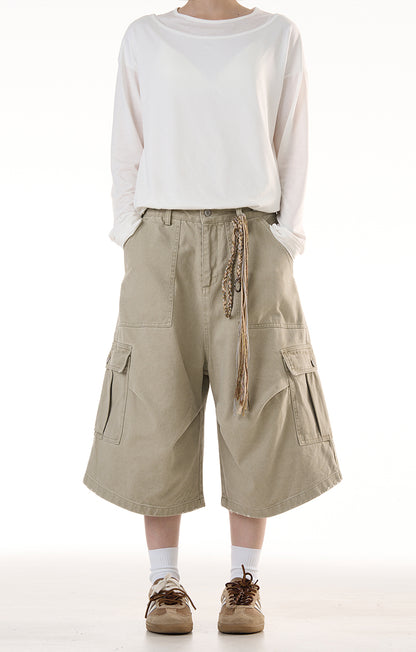 MADWITCH VINTAGE WORKWEAR SHORTS #CK238D