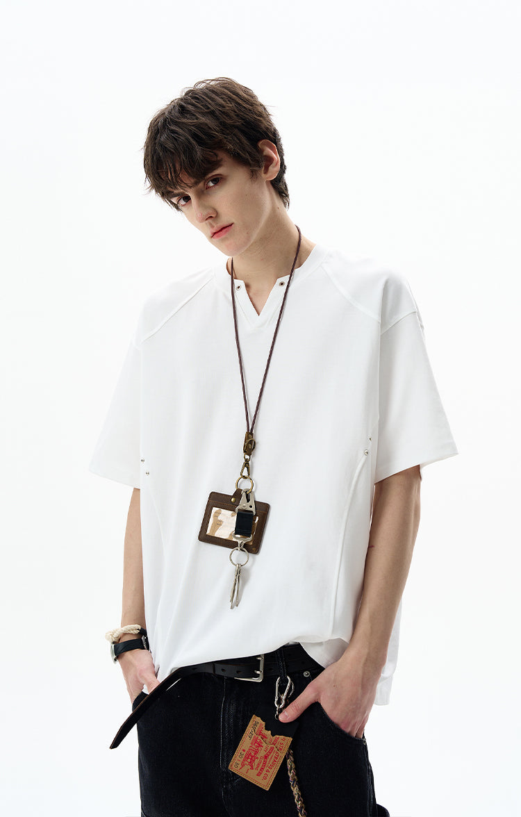 MADWITCH VERSATILE V-NECK TSHIRT #990622