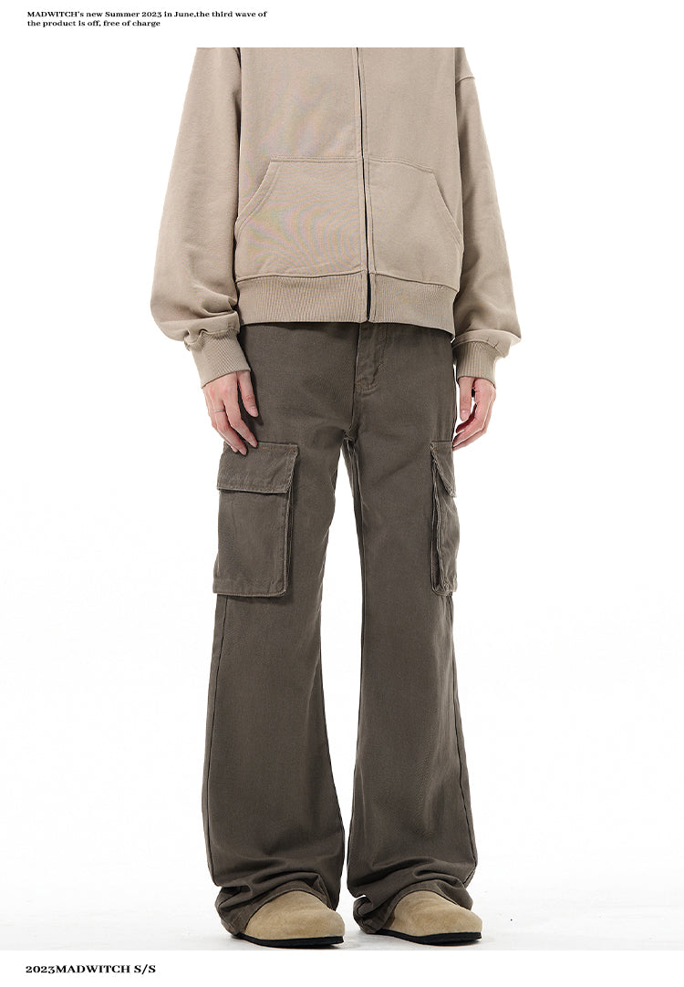 MADWITCH CROPPED CARGO PANTS #WH6833