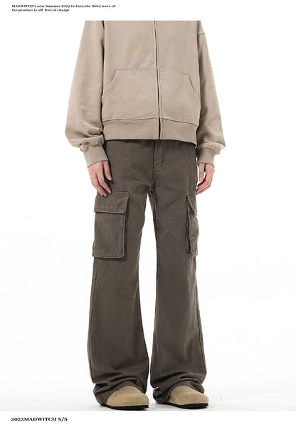 MADWITCH CROPPED CARGO PANTS #WH6833