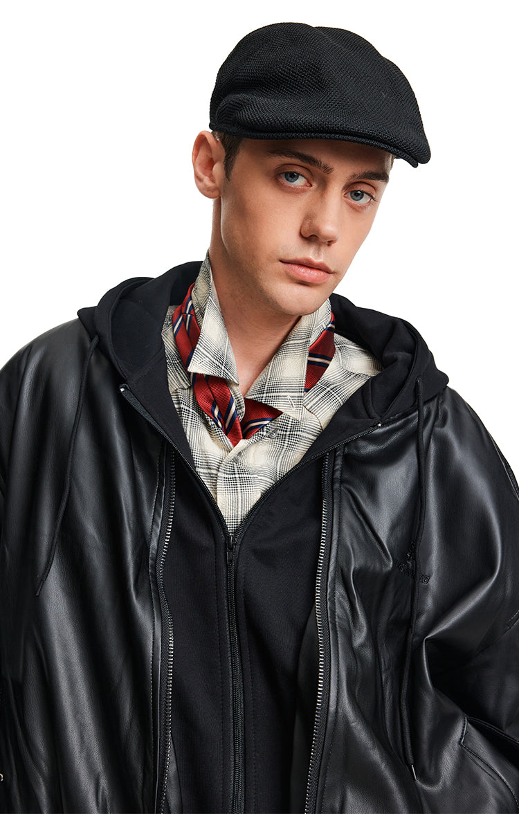 MADWITCH FAUX HOOD LEATHER #AW6883