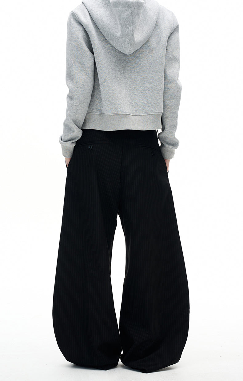 MADWITCH VINTAGE STRIPED WIDE PANTS #CK6857