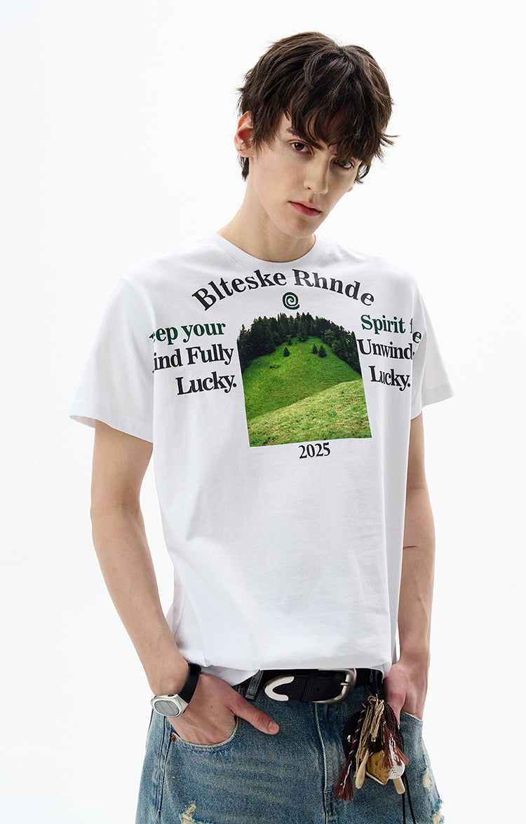 MADWITCH BOXY CROPPED TEE #L893