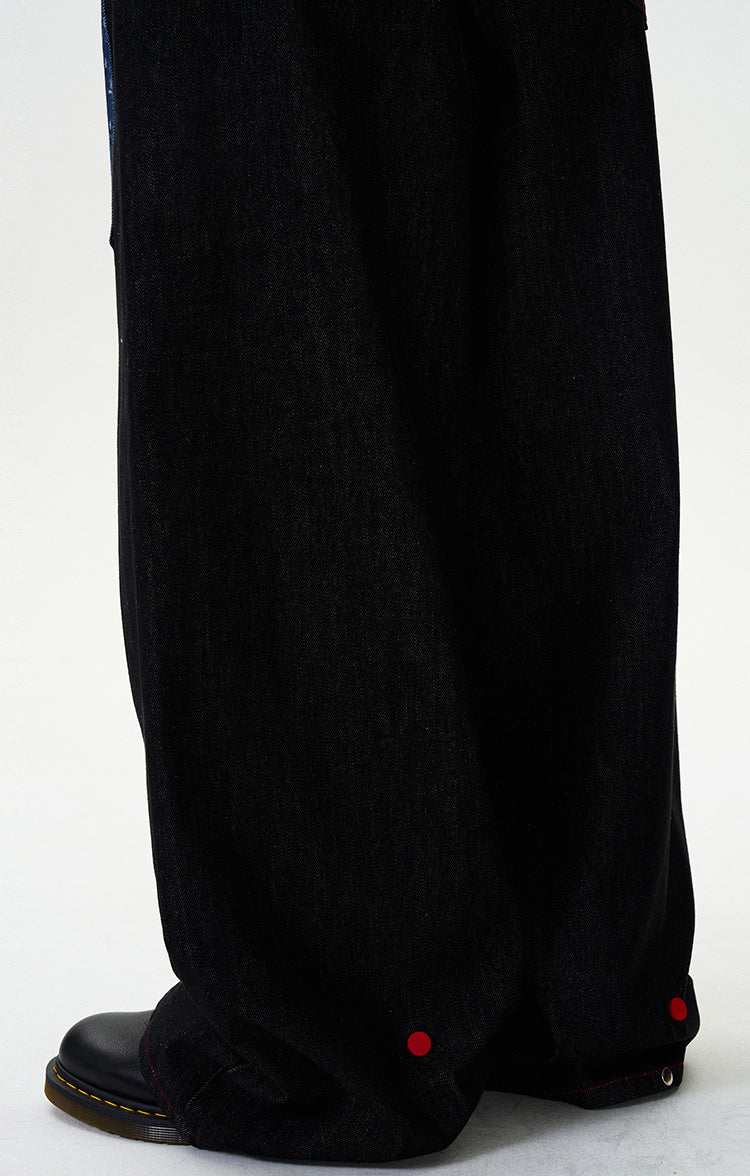 MADWITCH PATCHWORK ORIGINAL DENIM JEANS #WHOA077