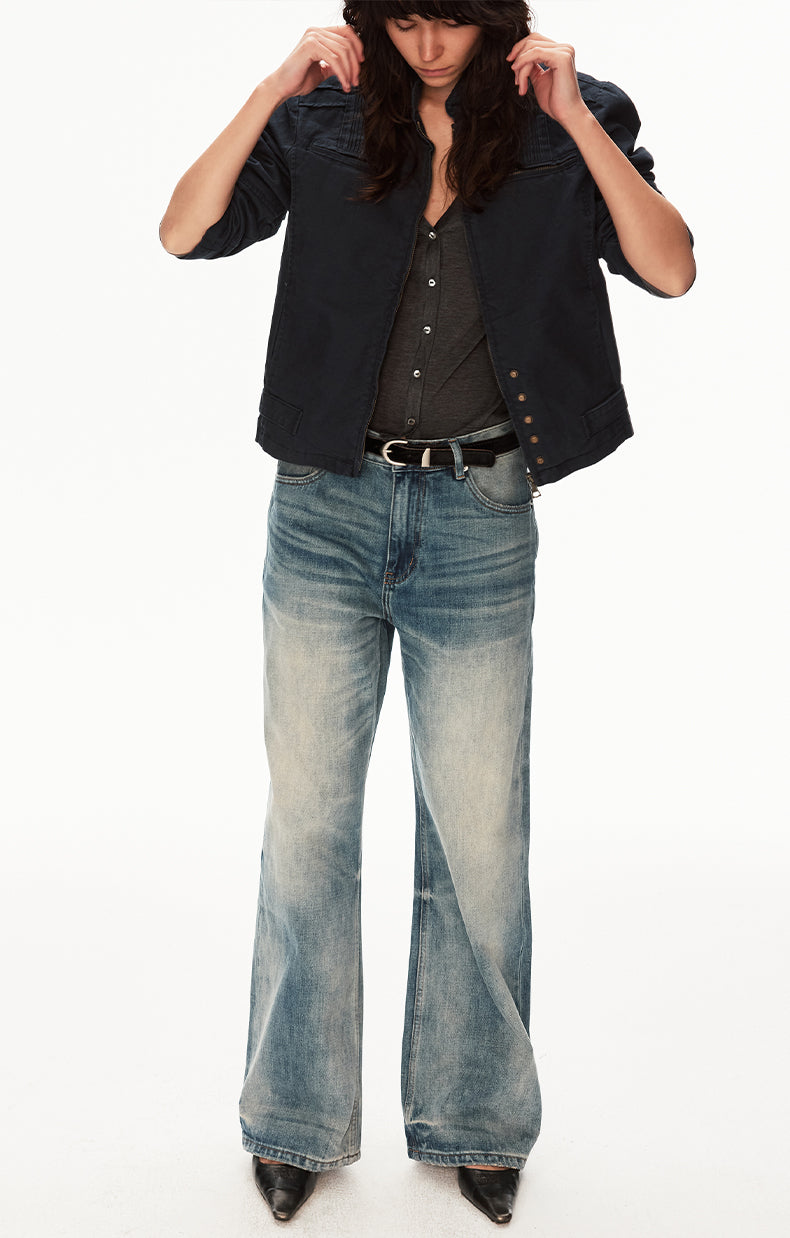 MADWIT FADED WASH JEANS #GP5555