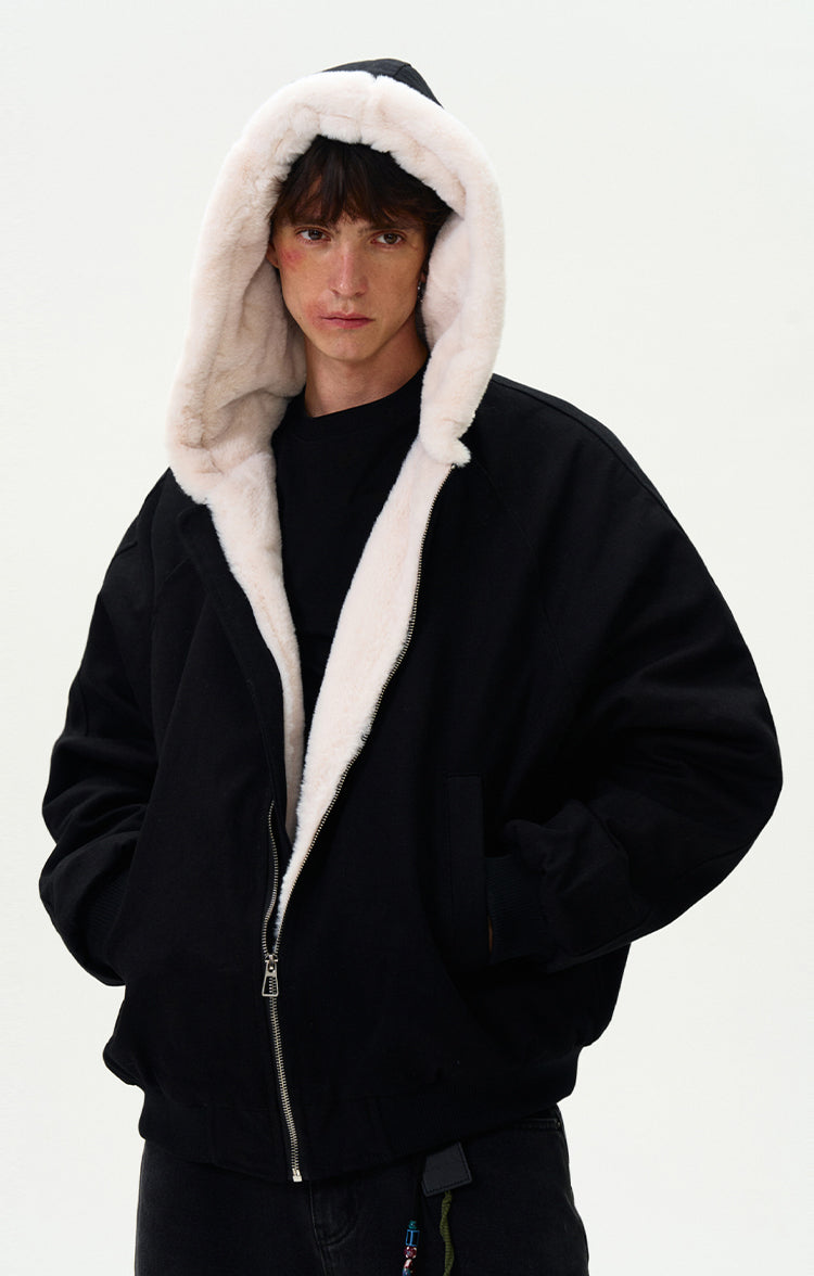 MADWITCH FLEECE-LINED WARM PADDED JACKET #M24279