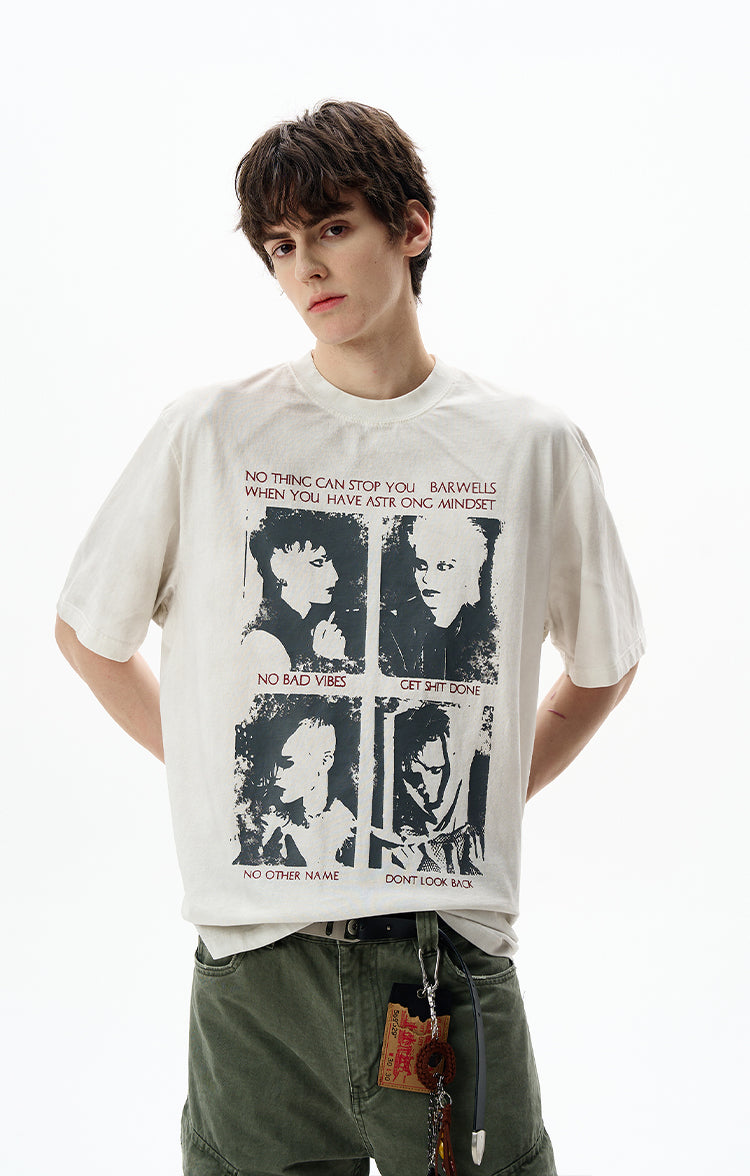 MADWITCH GRAPHIC CASUAL TEE #25703