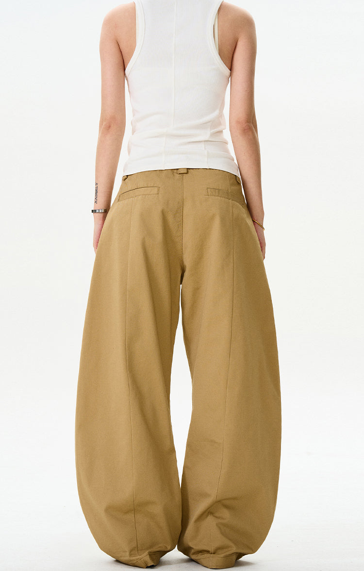 MADWITCH BUTTON-FLY BAGGY CASUAL PANTS #CK6613