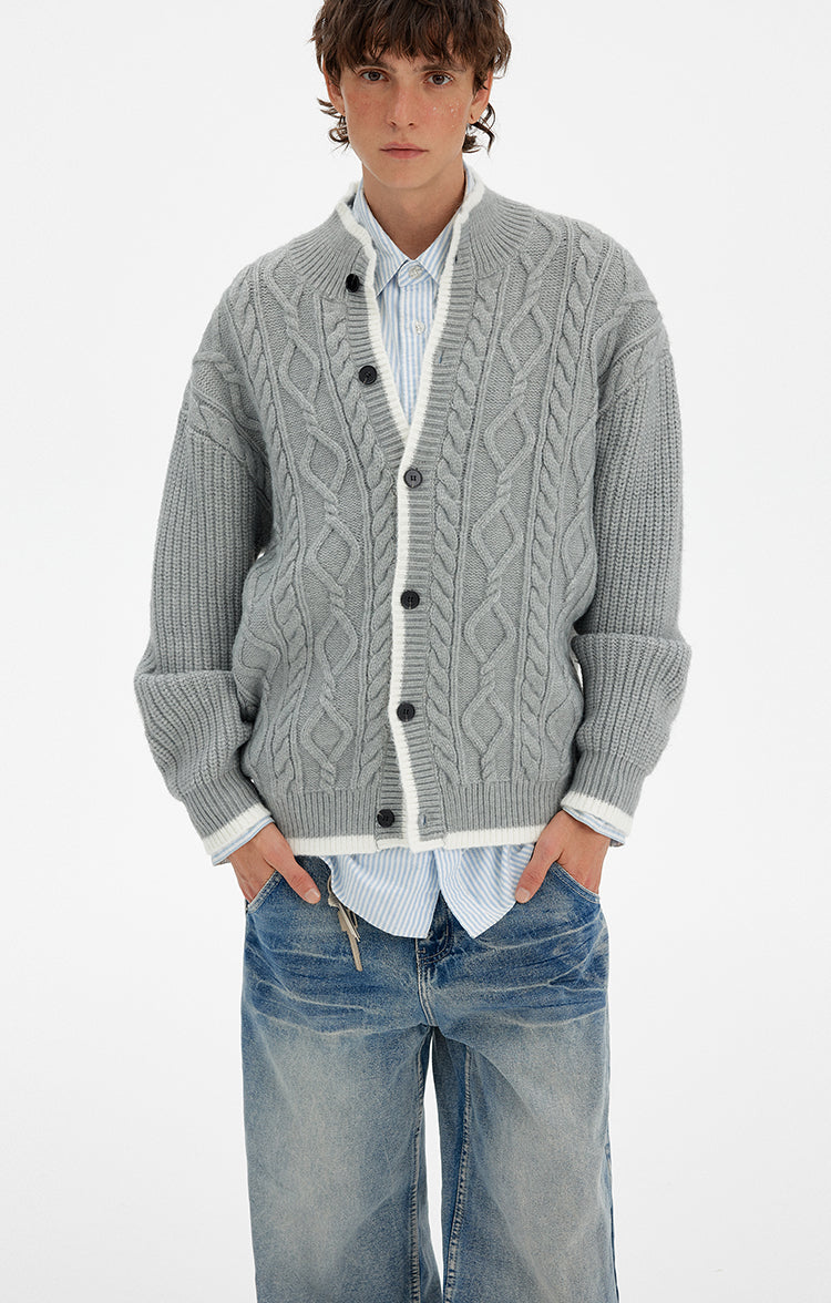 MADWITCH TWIST PREP CARDIGAN #M1051
