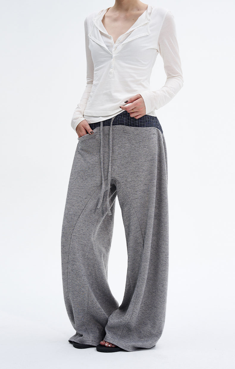 MADWITCH PATCH PLAID PANTS #C963