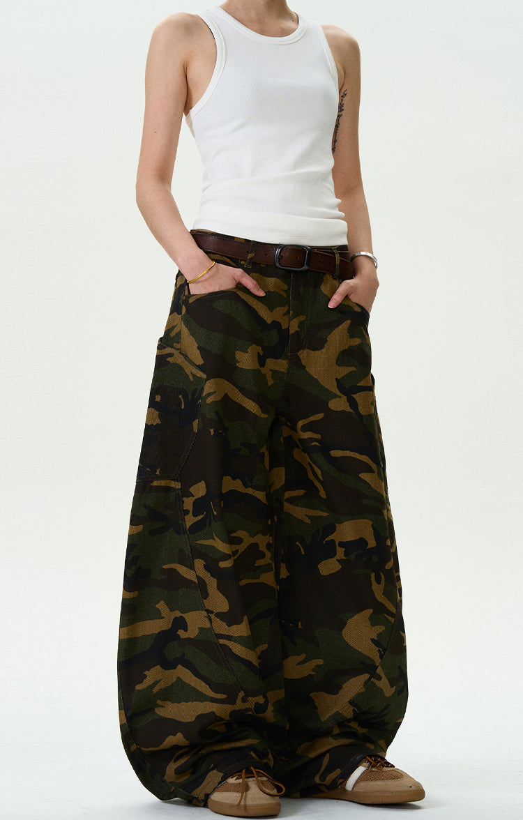 MADWITCH VERSATILE RETRO CASUAL PANTS #L427