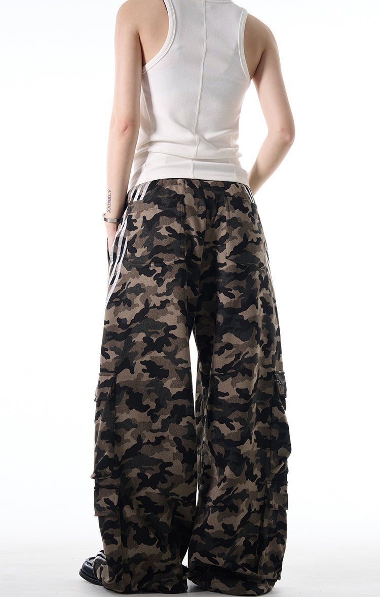 MADWITCH CAMO CARGO PANTS #RK174