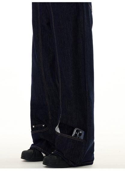 MADWITCH UPSIDE DOWN STRAIGHT LEG JEANS #WHOA007