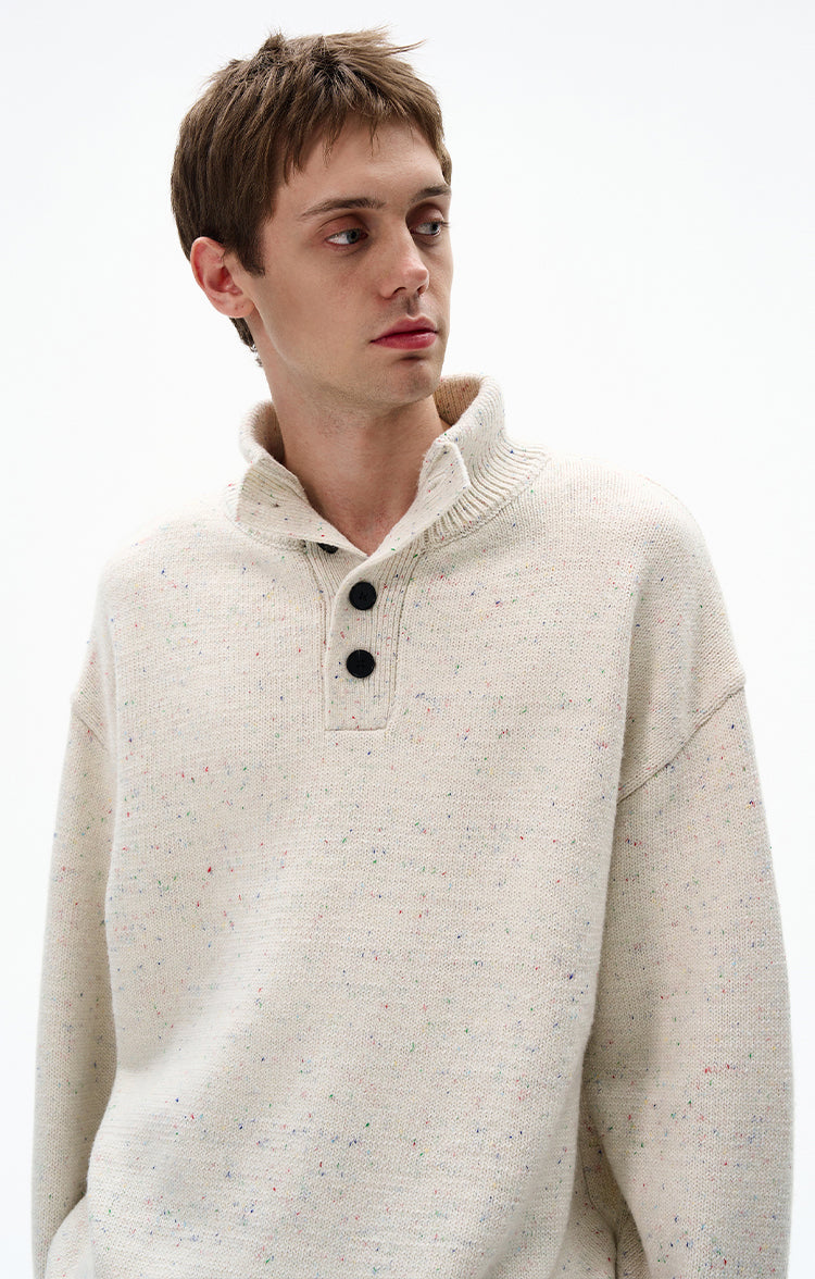 MADWITCH UNISEX TURTLENECK KNIT SWEATER #AB1093