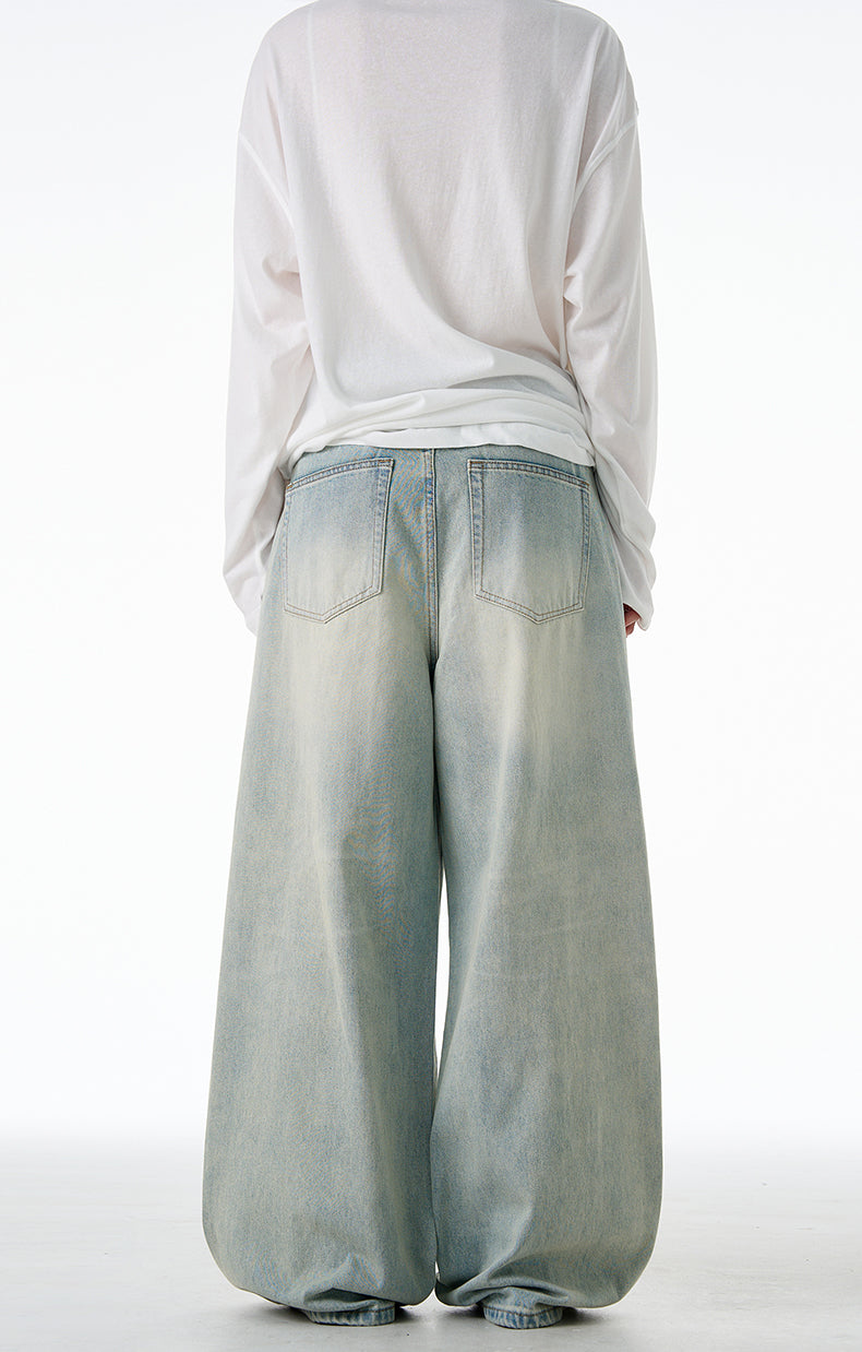 MADWITCH RELAXED WIDE-LEG DENIM #CK9619