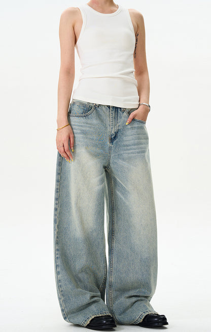 MADWITCH CLASSIC WASHED JEANS #F9020