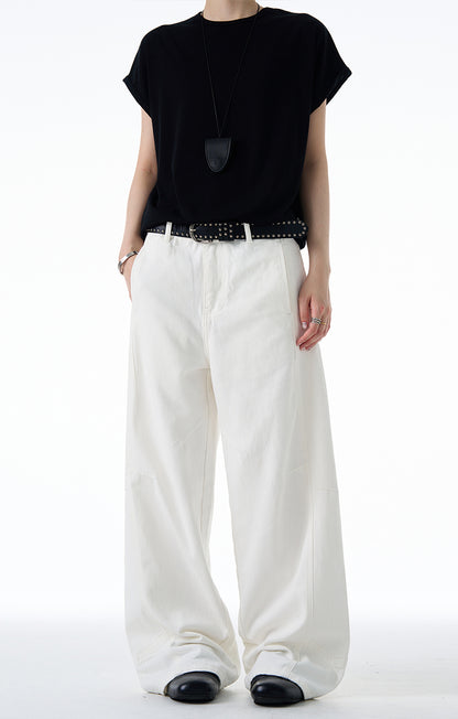MADWITCH DISTRESSED WIDE LEG PANTS #CK3539