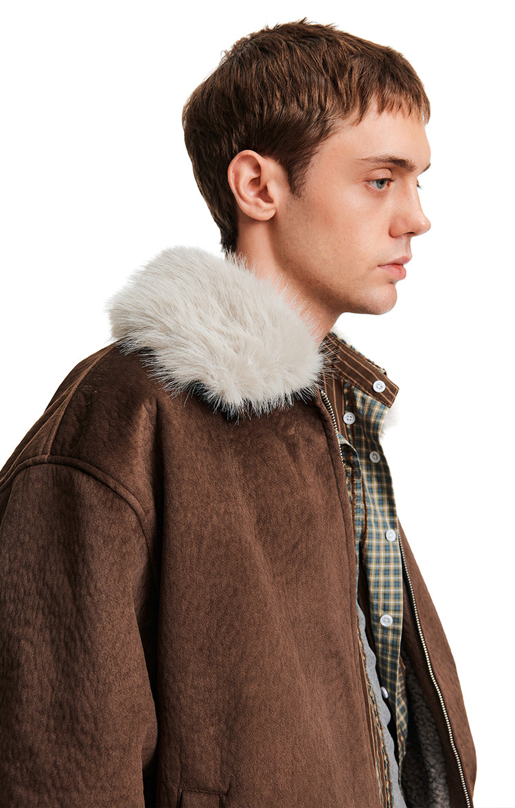 MADWITCH FUR CLEAN JACKET #AW25087