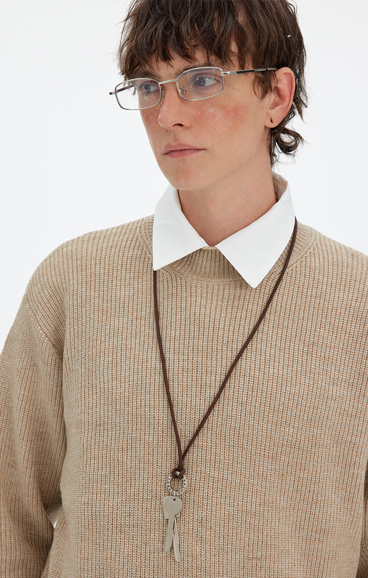 MADWITCH MINIMAL PULLOVER KNIT SWEATER #80390