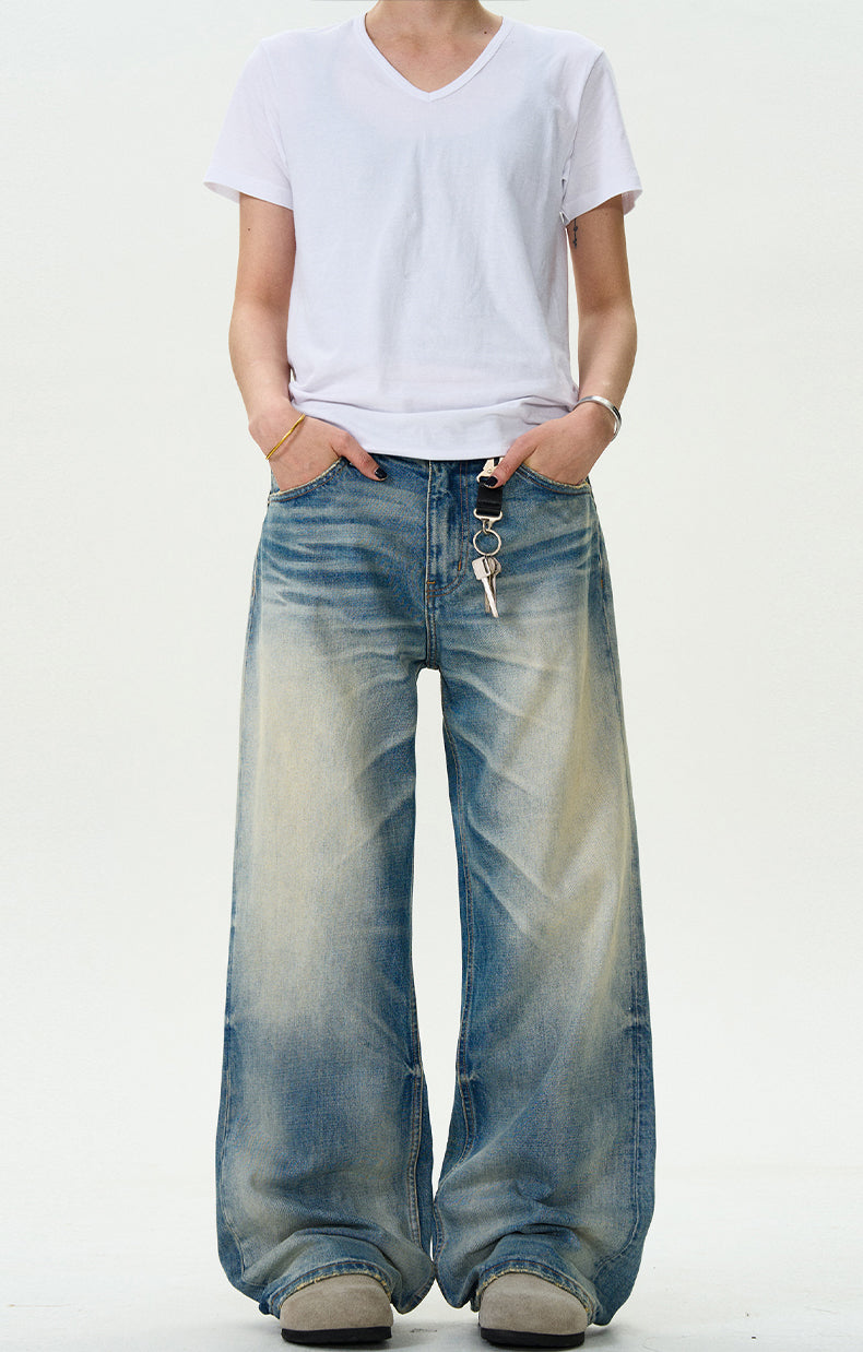 MADWITCH CASUAL STRAIGHT LEG JEANS #FX039