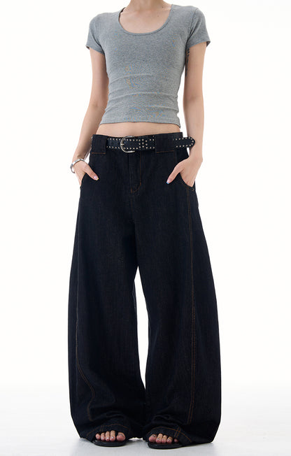MADWITCH RELAXED FIT CLEAN DENIM PANTS #G6480