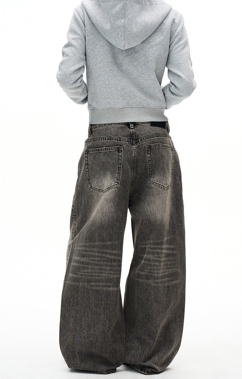 MADWITCH VINTAGE WASHED CARGO JEANS #GPC5518