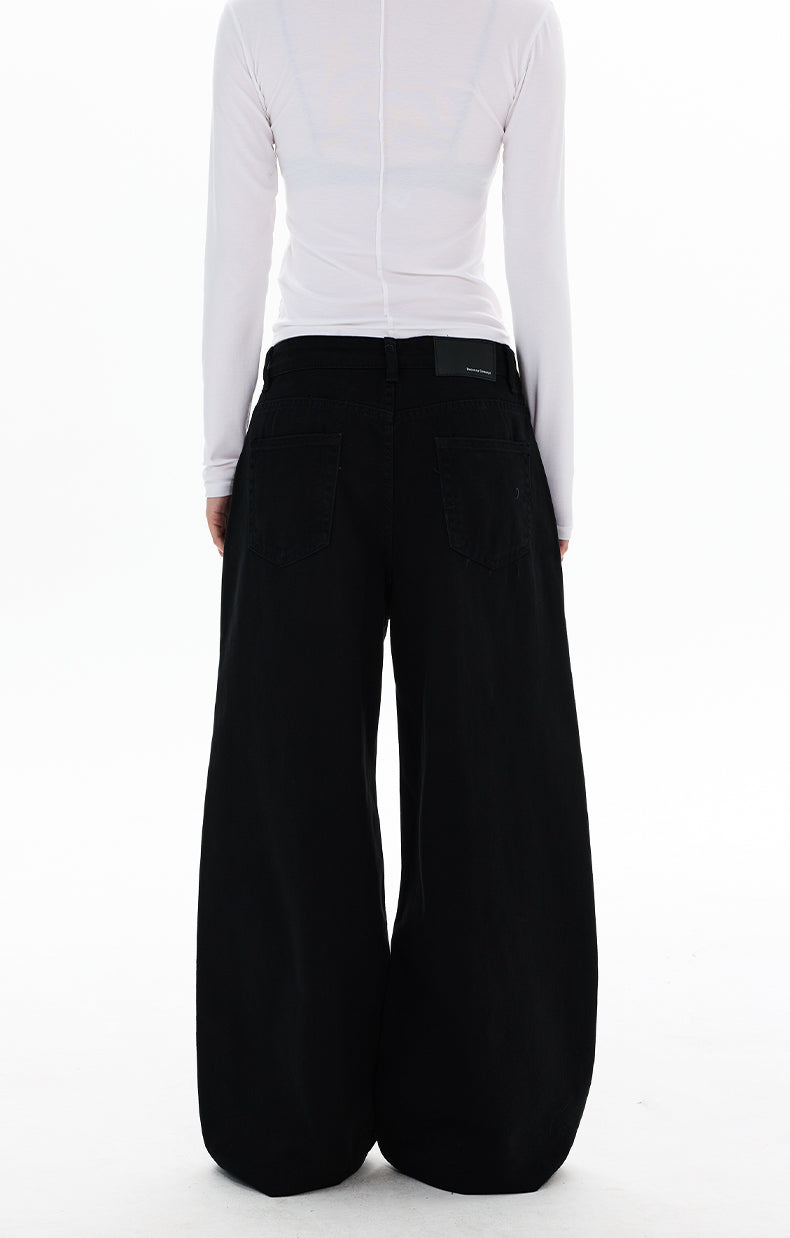 MADWITCH DOUBLE PLEAT BUTTON TROUSERS #G6935