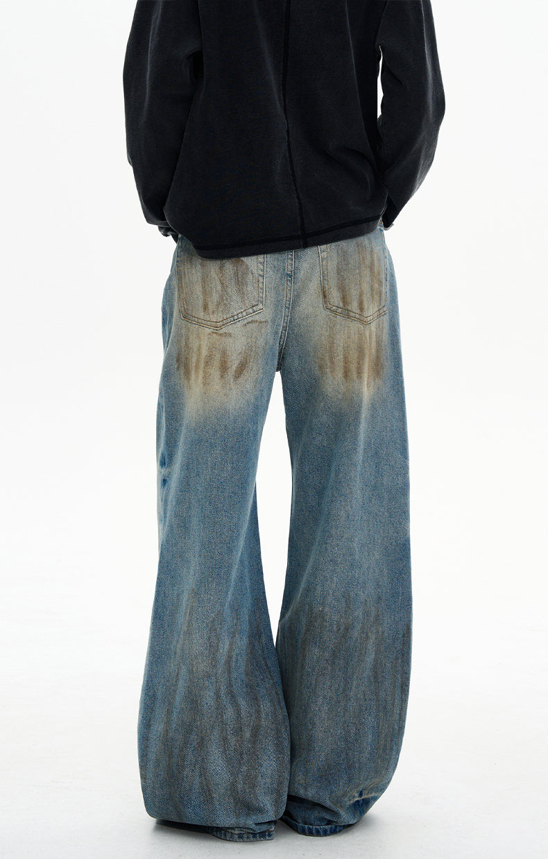 MADWITCH DIRTY STRAIGHT DENIM #9940
