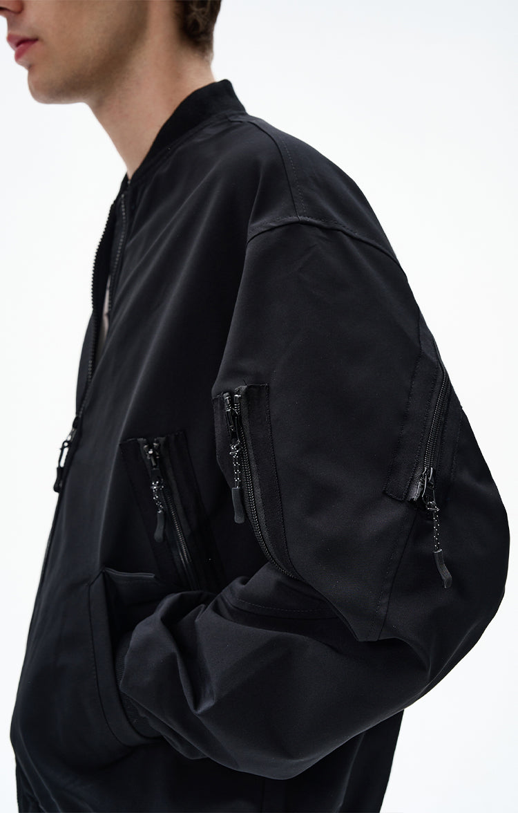 MADWITCH UNISEX CASUAL BOMBER JACKET #RW154