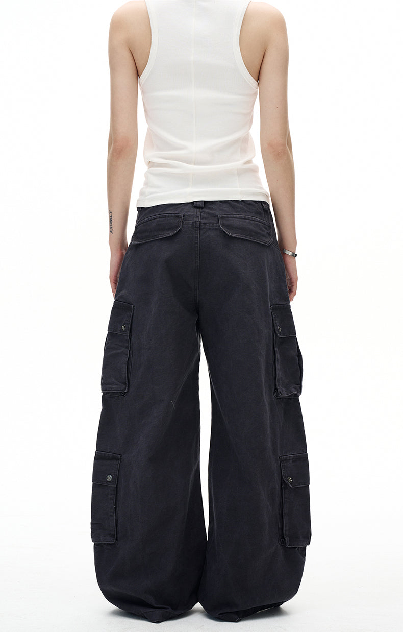 MADWITCH VINTAGE MULTI-POCKET CARGO #L5813