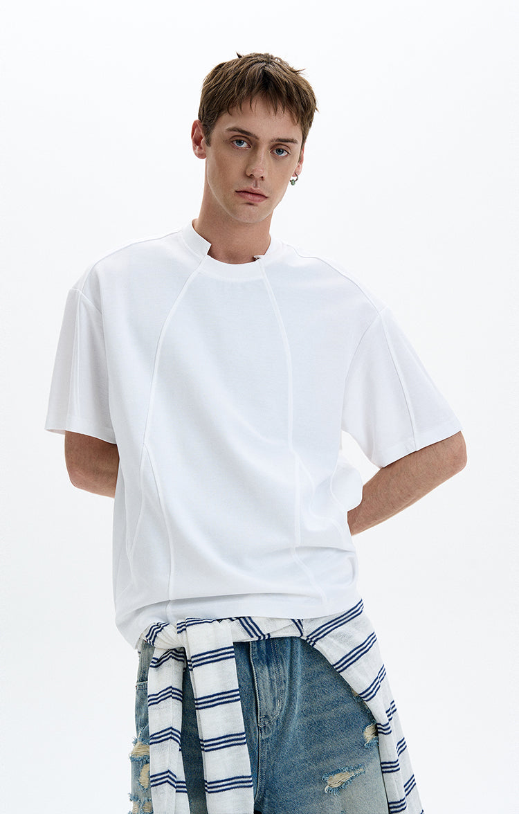 MADWITCH PATCHWORK DESIGN TEE #241322