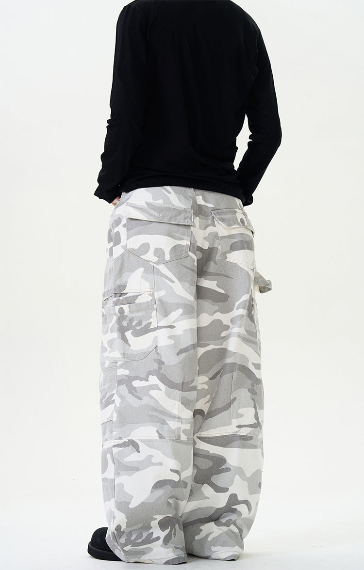 MADWITCH CAMOUFLAGE CARGO DENIM JEANS #58226