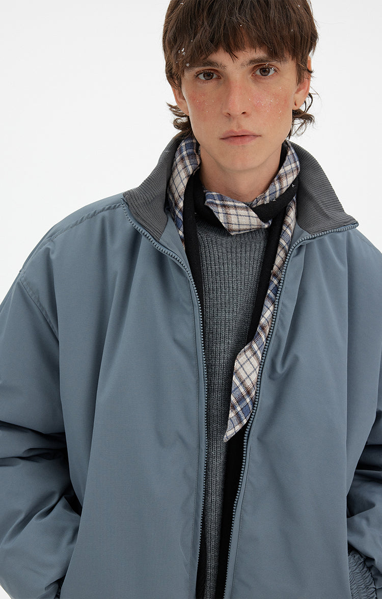 MADWITCH MINIMAL WHITE DOWN JACKET #UN25016
