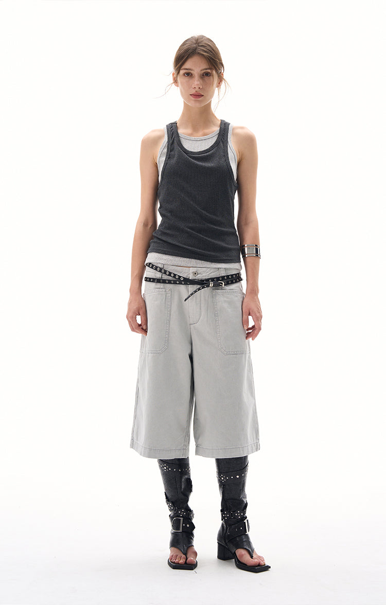 MADWITCH SLEEVELESS WORKOUT TANK TOP #3632