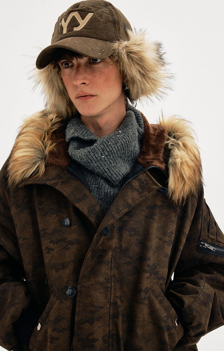 MADWITCH CAMO SHEAR PARKA #AW25123