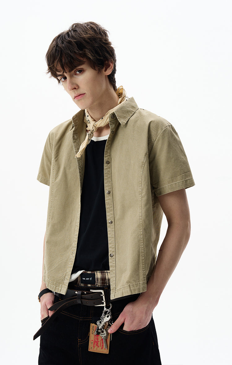 MADWITCH SHORT SLEEVE WORK SHIRT #CW1198N