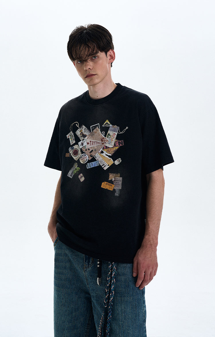 MADWITCH FUN GRAPHIC SHORT SLEEVE TEE #27335