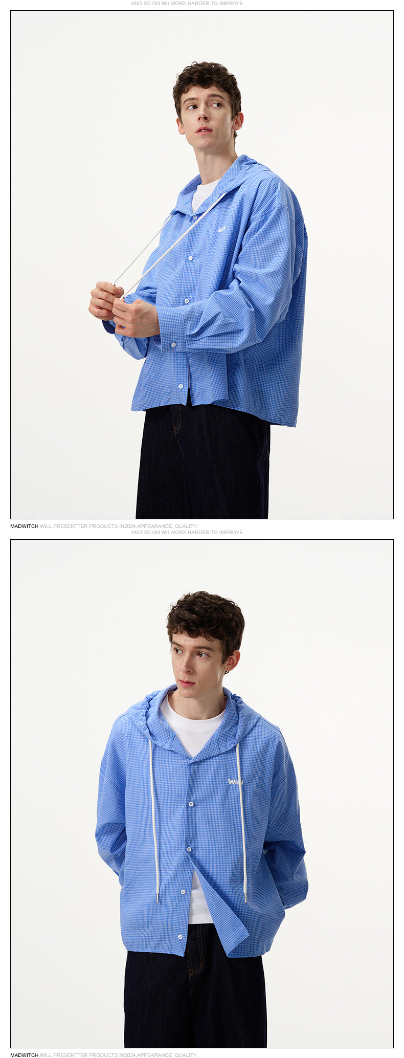 MADWITCH STYLISH HOODED COAT #BBX1431