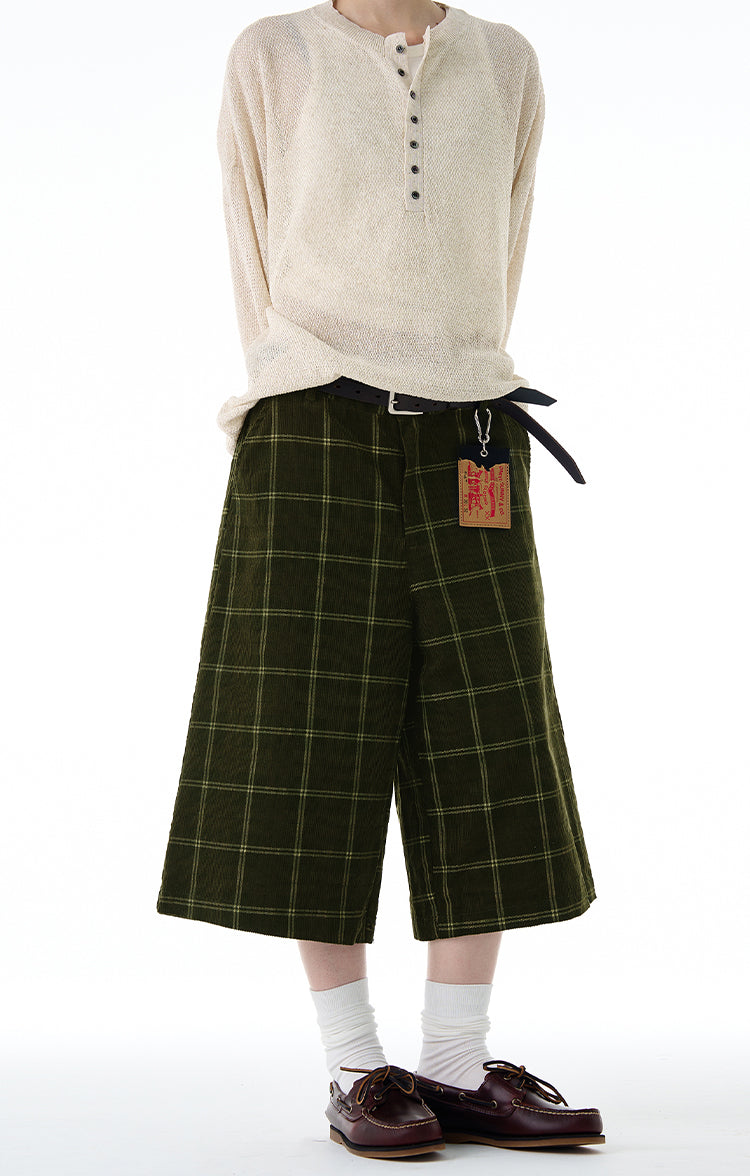 MADWITCH UNISEX MID-LENGTH CHINO SHORTS #DR1009