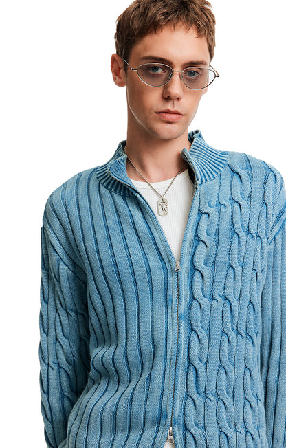 MADWITCH RIB TWIST KNIT #AK069