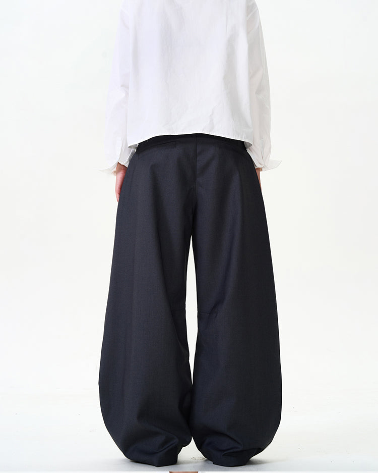 MADWITCH SLIM FIT CURVED CUT DRESS PANTS #CK6586