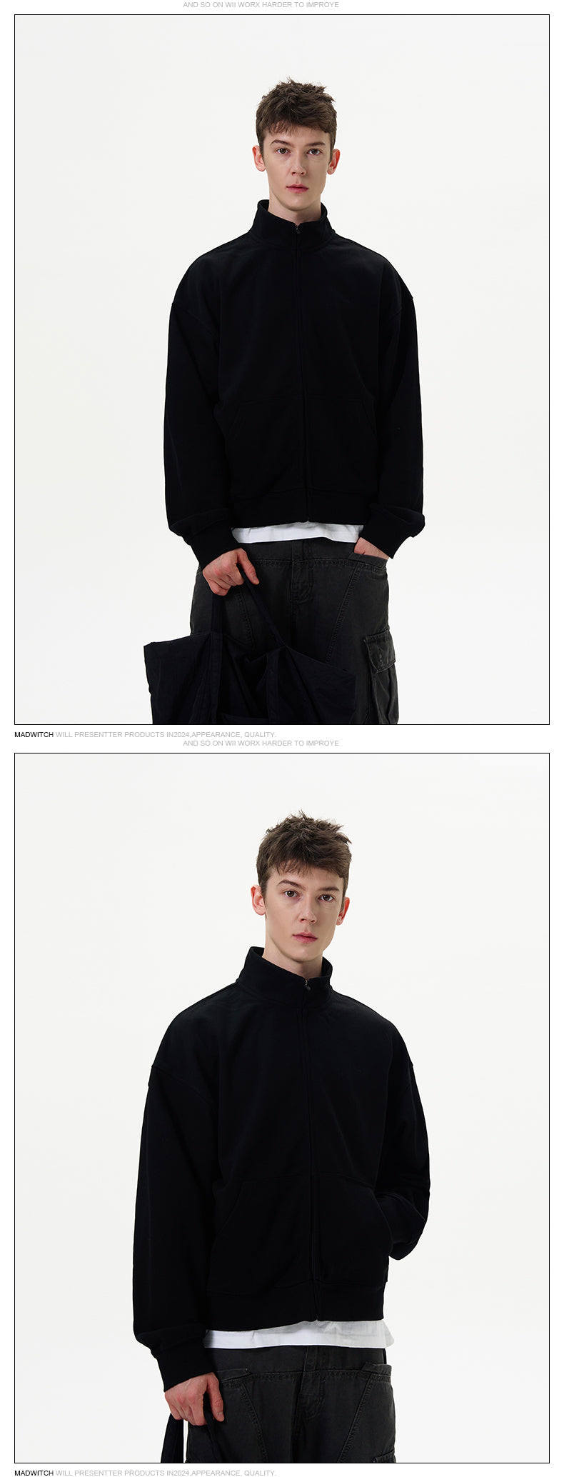 MADWITCH BASIC CASUAL JACKET #DC0136