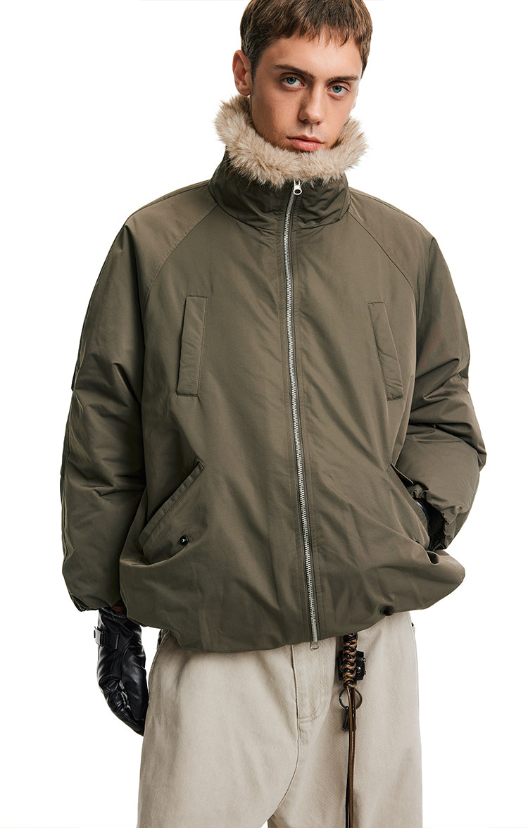 MADWITCH SHEARLING PUFF COAT #8815A353